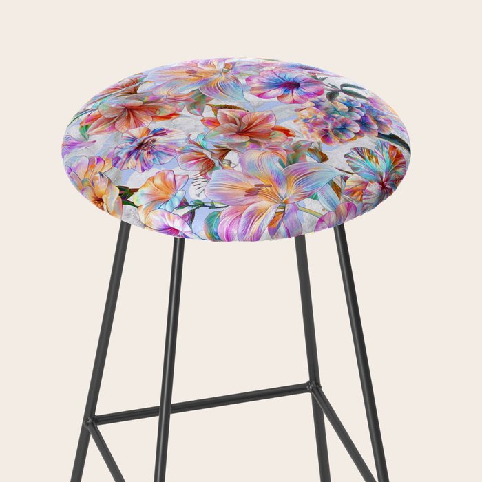 Glittering Blossoms  Stool Gallery Image 2