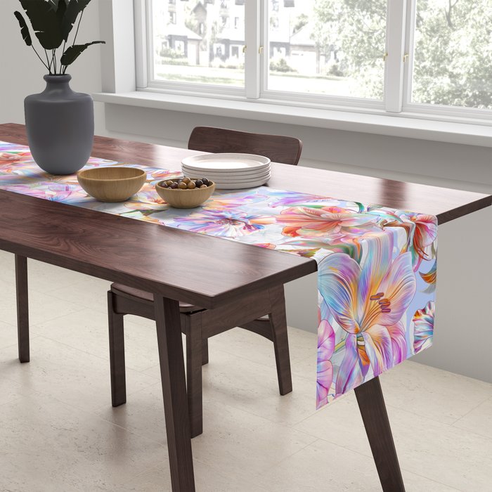Glittering Blossoms  Table Runner Gallery Image 2