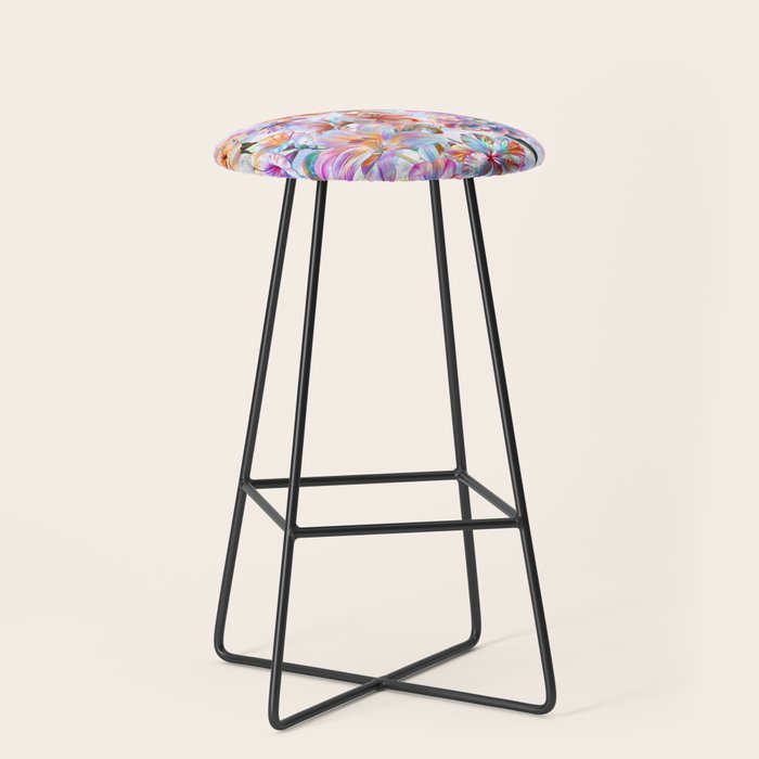 Glittering Blossoms  Stool Gallery Image 1