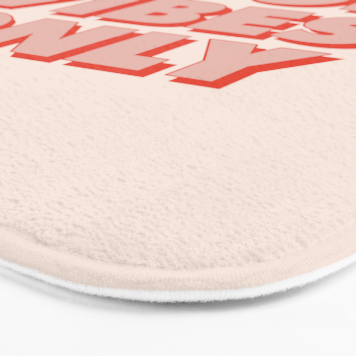 Good Vibes Only Bath Mat Gallery Image 3