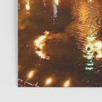 Summer Waterfire at Waterplace Park - Providence, Rhode Island Poster Gallery Image 3