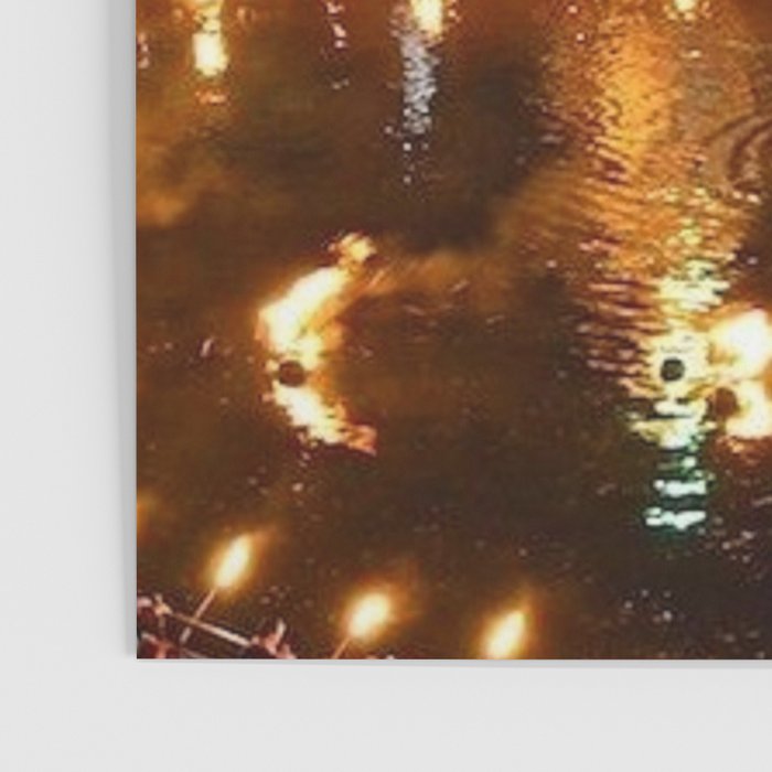 Summer Waterfire at Waterplace Park - Providence, Rhode Island Poster Gallery Image 3