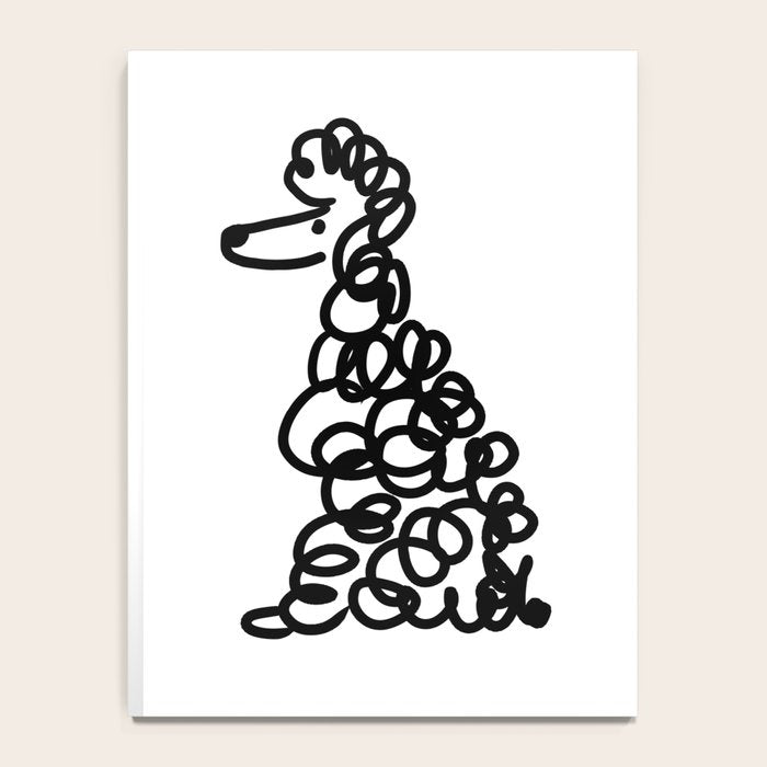 Poodle Notebook Gallery Image 4