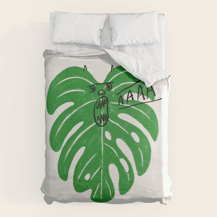 Monstera Duvet Cover Gallery Image 6