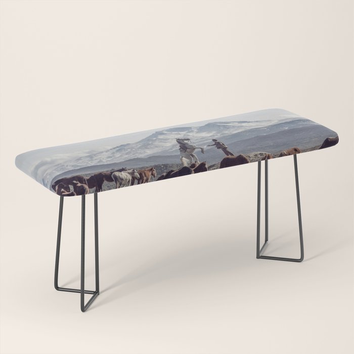 Wild Horses Bench Gallery Image 1