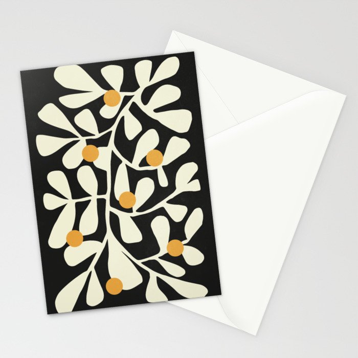 Summer Bloom: Matisse Night Edition Stationery Card Gallery Image 2