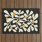 Summer Bloom: Matisse Night Edition Outdoor Rug Gallery Image 1