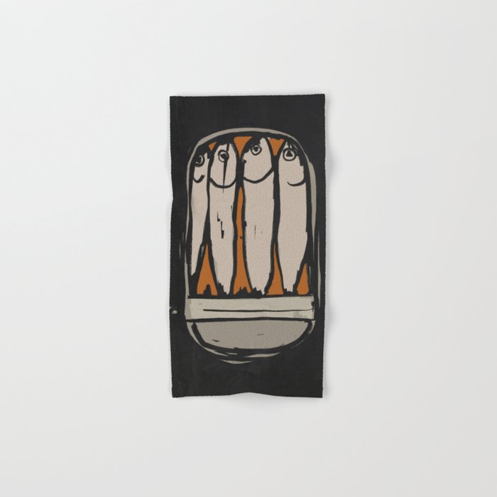 Sardines Bath Towel Gallery Image 1