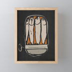 Sardines Mini Art Print Gallery Image 1