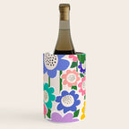 Flowerscape field - pastel Wine Chiller Gallery Image 3