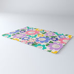 Flowerscape field - pastel Rug Gallery Image 3