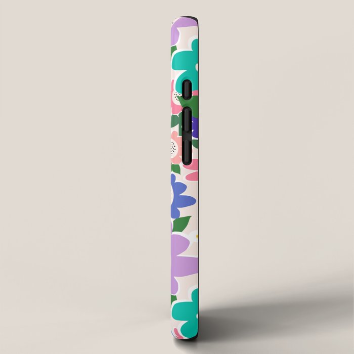 Flowerscape field - pastel iPhone Case Gallery Image 2