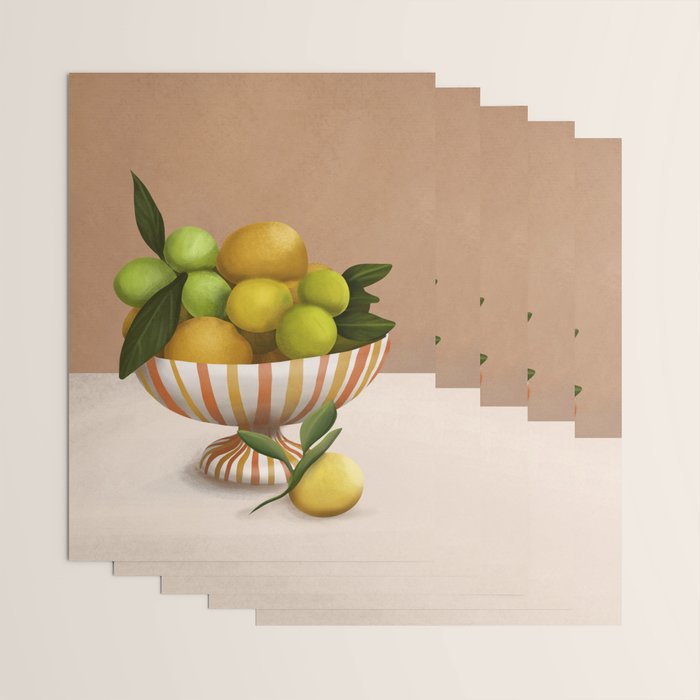 Golden Citrus 1 Wrapping Paper Gallery Image 3
