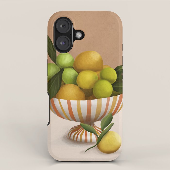 Golden Citrus 1 iPhone Case Gallery Image 1