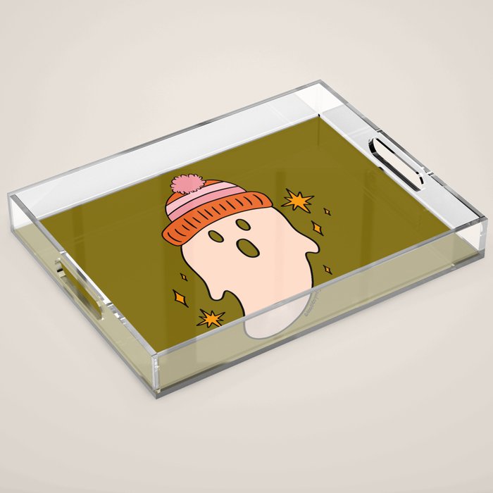 Fall Ghost Acrylic Tray Gallery Image 1