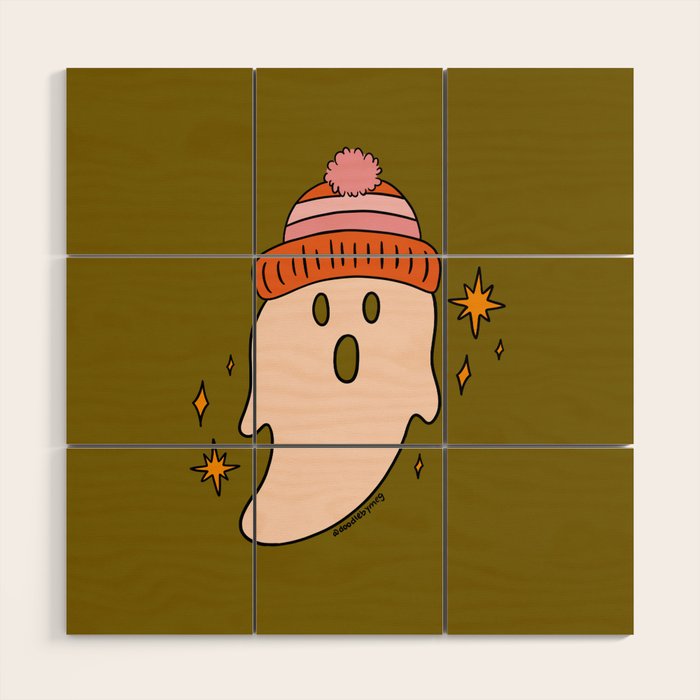 Fall Ghost Wood Wall Art Gallery Image 1