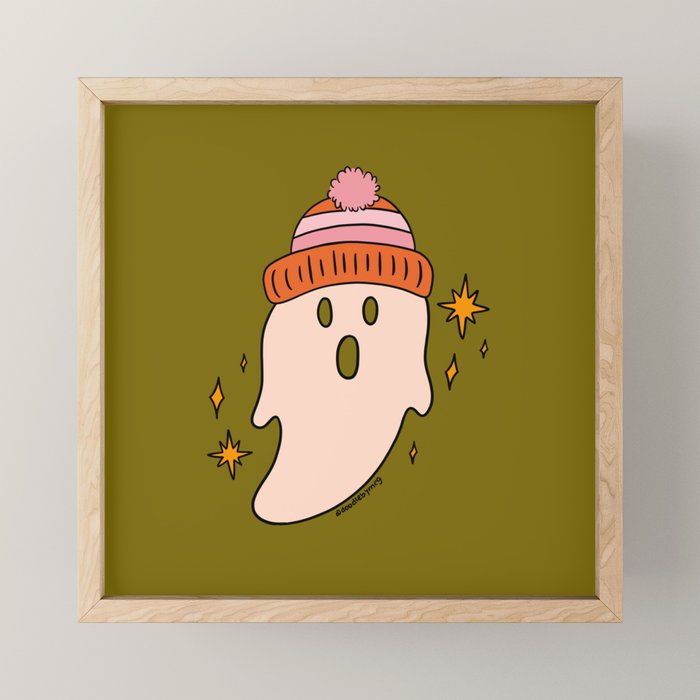 Fall Ghost Mini Art Print Gallery Image 1