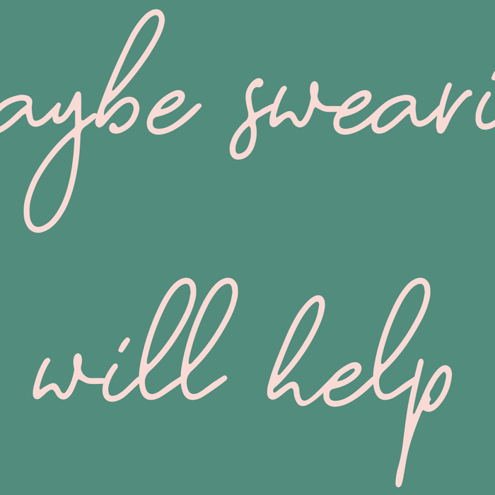 Maybe Swearing Will Help Coffee Mug Gallery Image 2