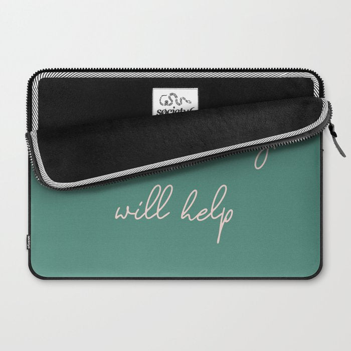 Maybe Swearing Will Help Laptop Sleeve Gallery Image 2