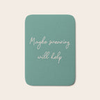 Maybe Swearing Will Help Bath Mat Gallery Image 1