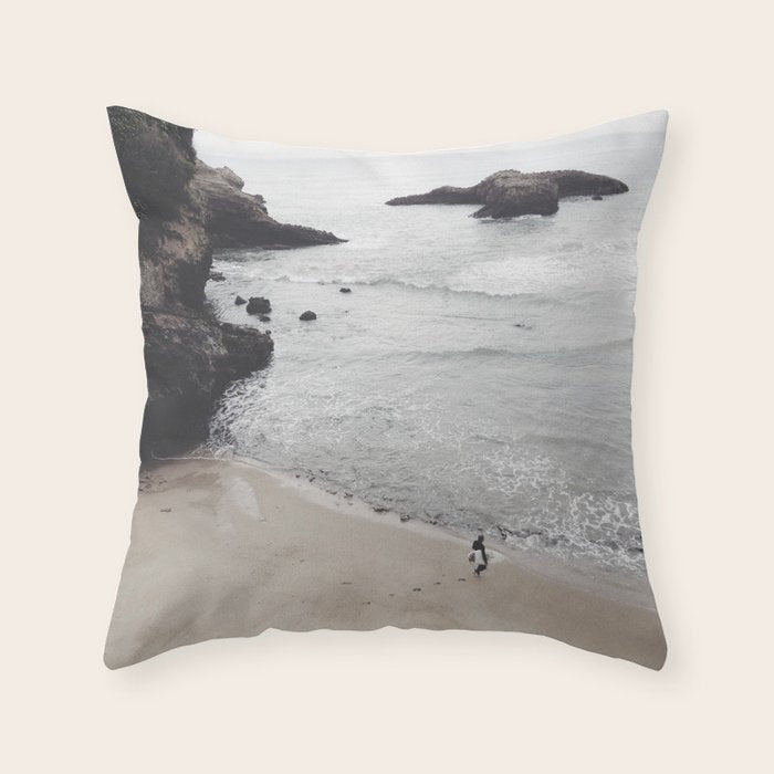 Soul Surfer Throw Pillow Gallery Image 1
