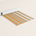 Classic Stripes XX - Retro Summer Yoga Mat Gallery Image 2