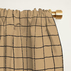 KRAFT GRID Window Curtain Gallery Image 2