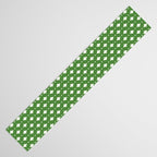 Vintage Stars XIX Kelly Green Table Runner Gallery Image 3