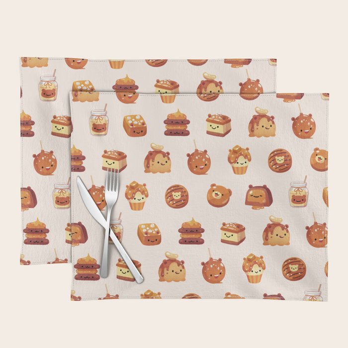 Salted caramel bear Placemat Gallery Image 1