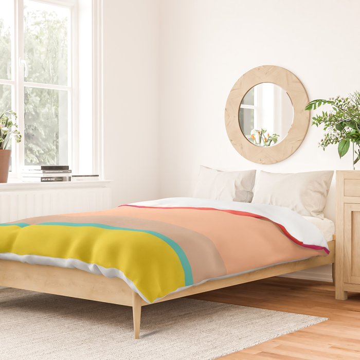 stripe study 39 Duvet Cover Gallery Image 2