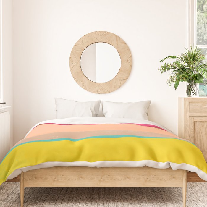 stripe study 39 Duvet Cover Gallery Image 3