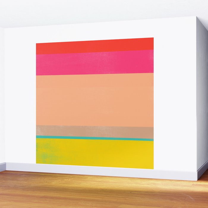 stripe study 39 Wall Mural Gallery Image 2