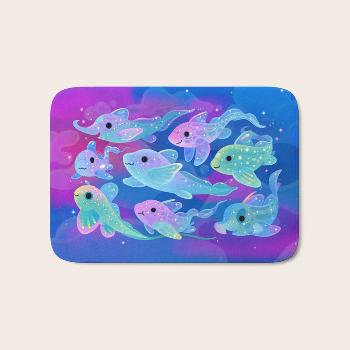 Chimaera (Ghost sharks) Bath Mat Gallery Image 1