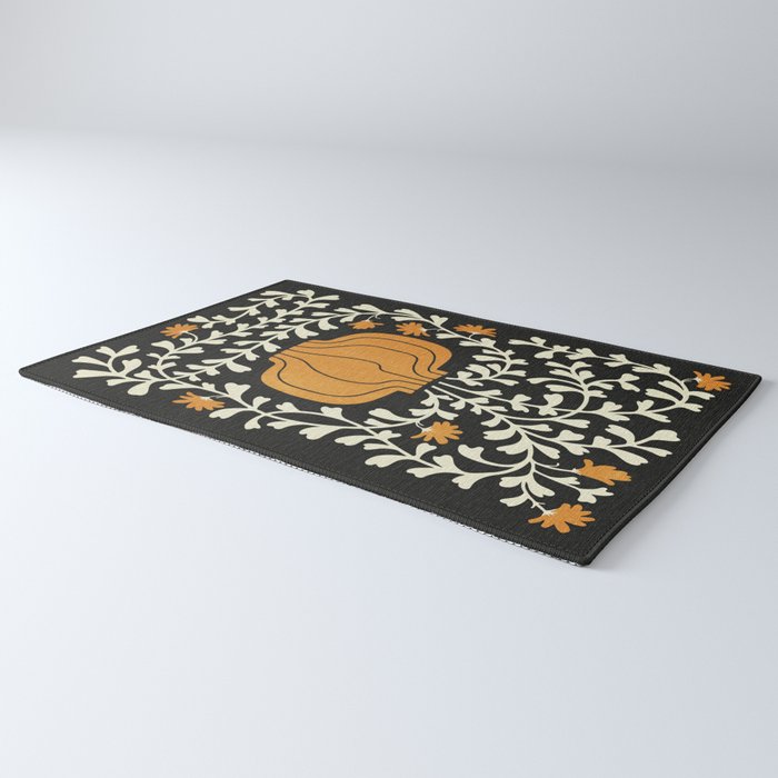 Golden Vase | Summer Bloom: Matisse Night Edition Rug Gallery Image 3