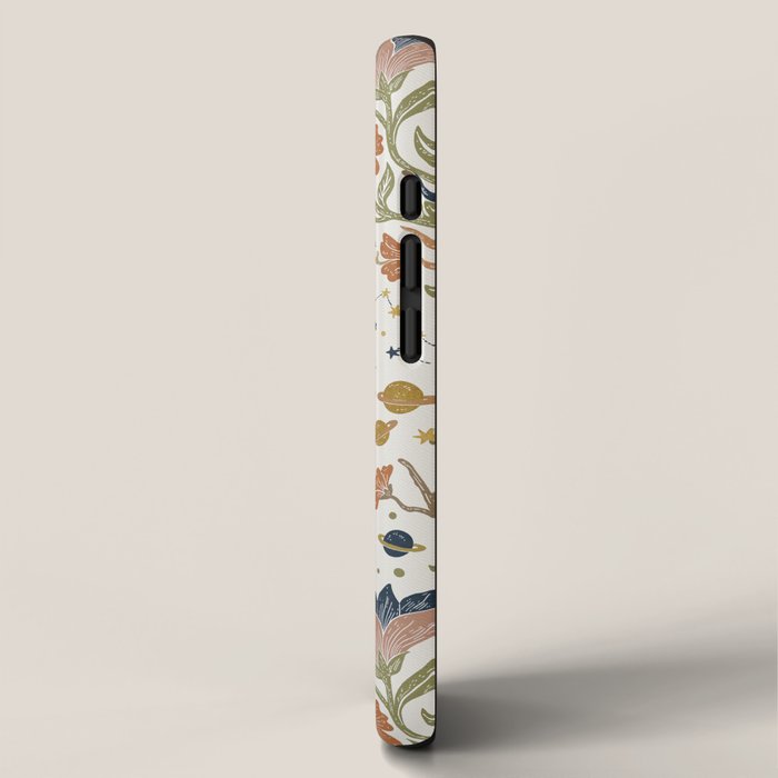 Boho Floral Galaxy Garden iPhone Case Gallery Image 2