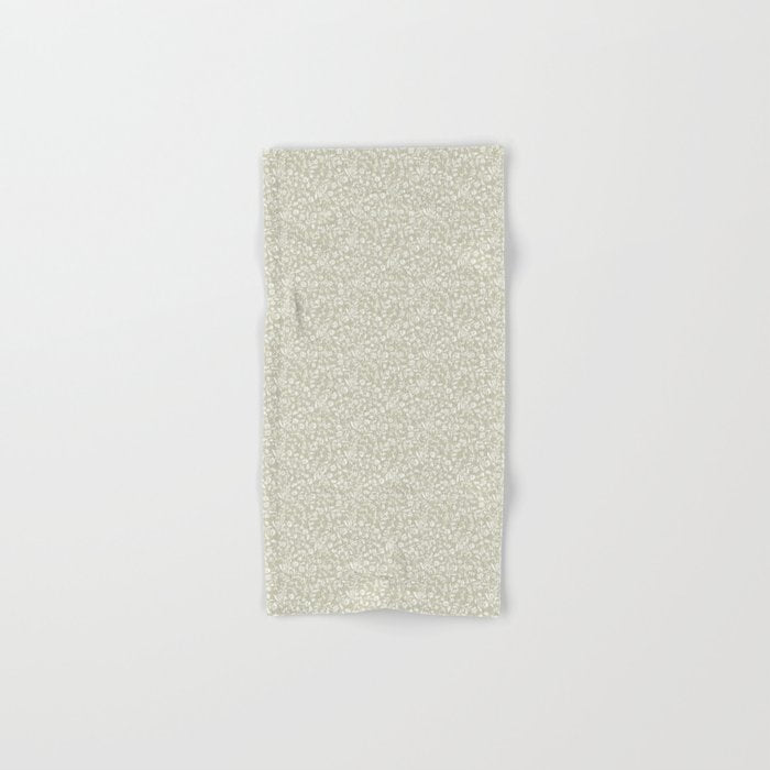 Ditsy Toile Floral - Sage Bath Towel Gallery Image 1