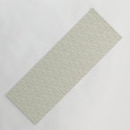 Ditsy Toile Floral - Sage Yoga Mat Gallery Image 1