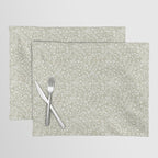 Ditsy Toile Floral - Sage Placemat Gallery Image 1