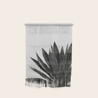 Agave Cactus Black & White Wall Hanging Gallery Image 1