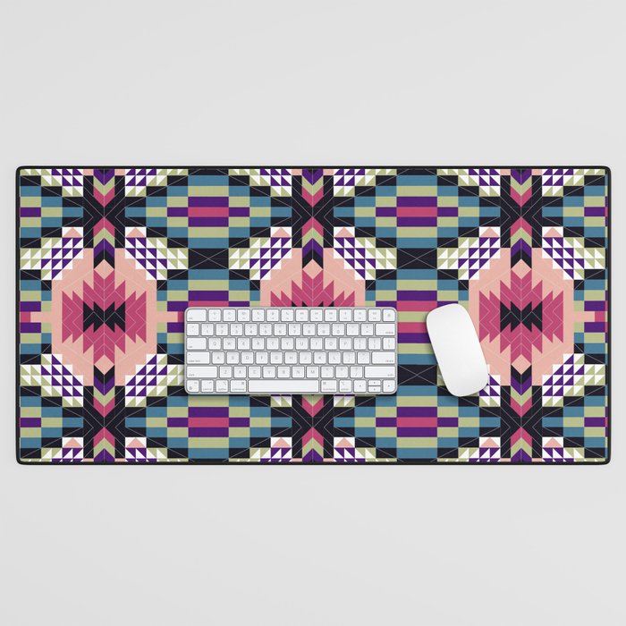MP Tribal geometric B Desk Mat Gallery Image 1