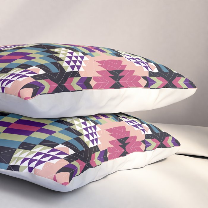 MP Tribal geometric B Pillow Sham Gallery Image 3