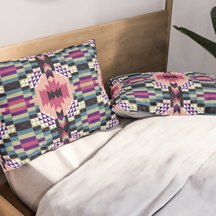MP Tribal geometric B Pillow Sham Gallery Image 2