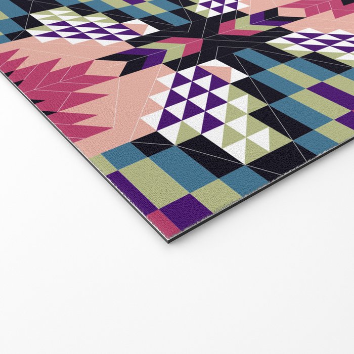 MP Tribal geometric B Welcome Mat Gallery Image 2