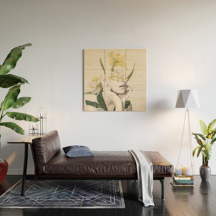 Bloom 4 Wood Wall Art Gallery Image 2