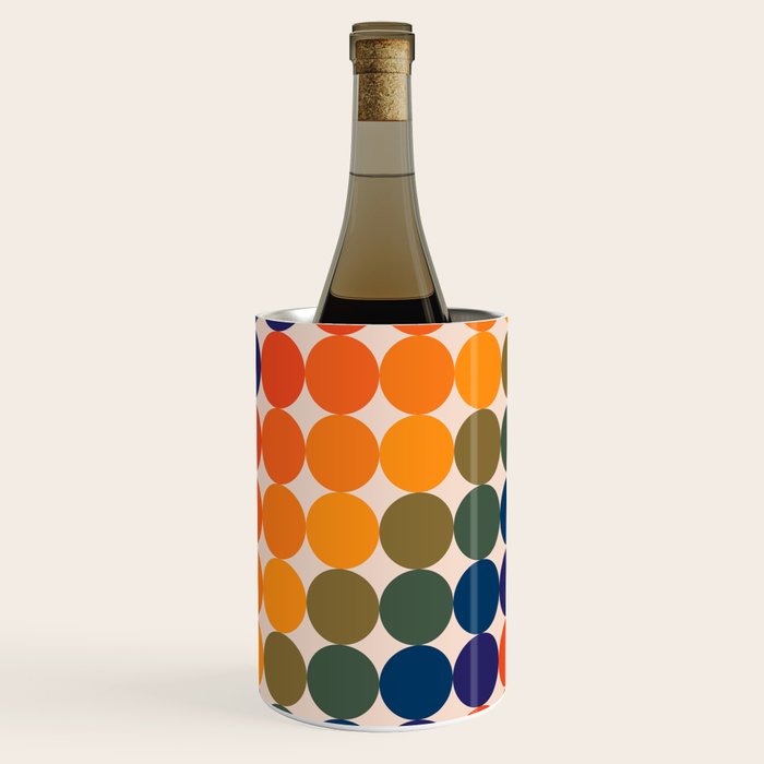 Dots - Saturated Spectrum Wine Chiller Gallery Image 1
