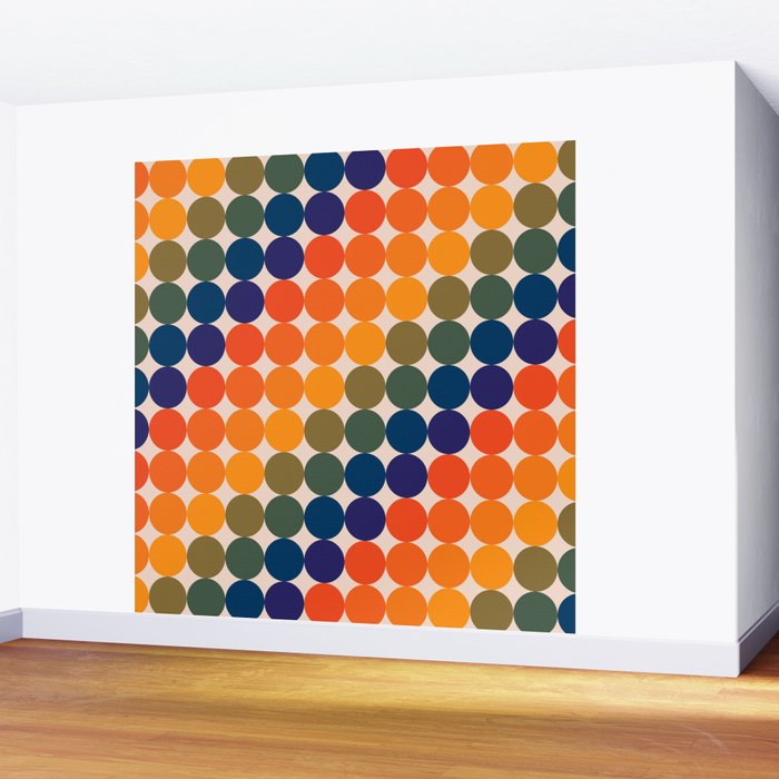 Dots - Saturated Spectrum Wall Mural Gallery Image 2