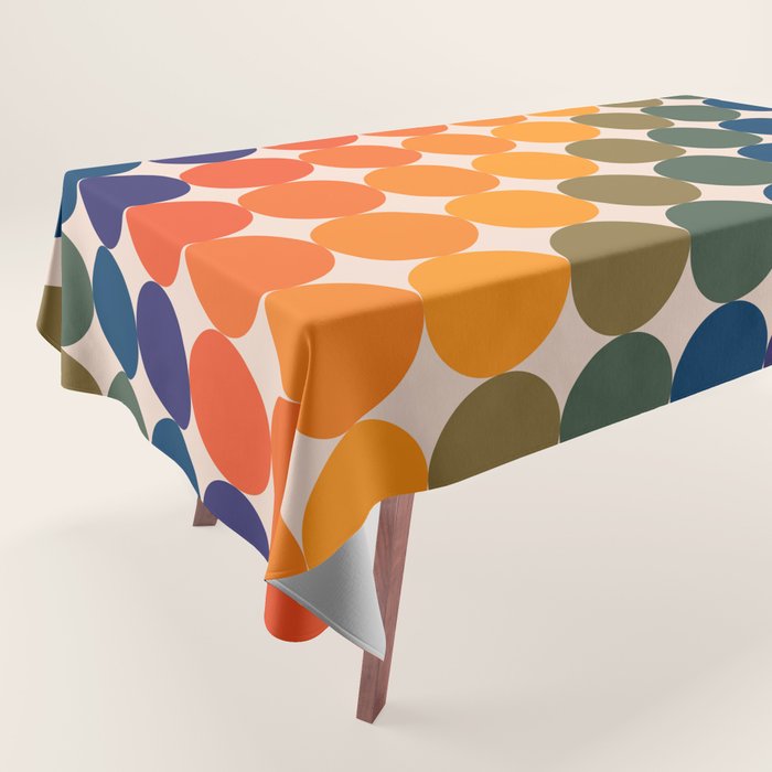 Dots - Saturated Spectrum Tablecloth Gallery Image 1