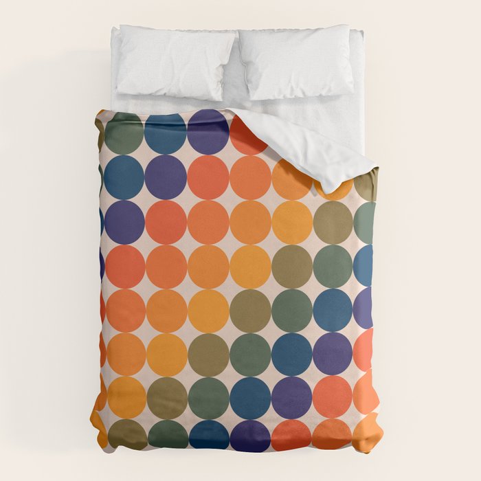 Dots - Saturated Spectrum Duvet Cover Gallery Image 6