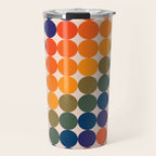 Dots - Saturated Spectrum Travel Mug Gallery Image 1