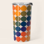 Dots - Saturated Spectrum Travel Mug Gallery Image 2